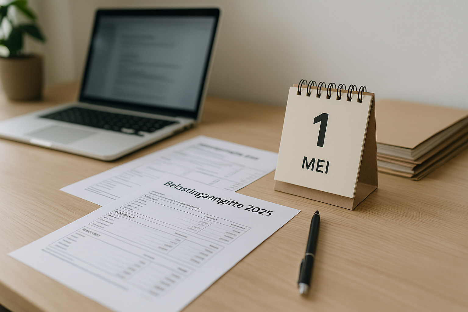 Belastingaangifte 2025: dit moet je vóór 1 mei regelen